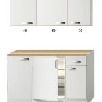Kitchenette 120 CM incl koelkast en bovenkasten RAI-2258
