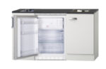 kitchenette 140cm met koelkast en kookplaat RAI-0004