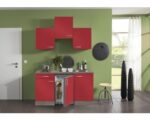 Kitchenette Imola Rood 150 cm Inc. Inbouwapapratuur HRG-4389