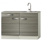 Keukenblok Grijs-bruin Vigo 120cm RAI-512