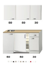 Kitchenette 130cm met wandkasten HRG-88