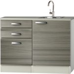Kitchenette 110cm met drie laden met of zonder wandkasten RAI-993