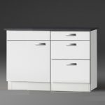 Buffetkast Lagos wit hoogglans (BxHxD) 110,0 x 84,8 x 60,0 cm U106-9