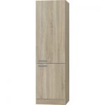 Hoge kast Napels acacia-Decor (BxHxD) 60,0x206,8x57,1 cm OPTI-88