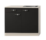 Keukenblok Faro Antraciet 100 x 60 100cm RAI-0022