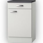 Onderkast met een La Lagos White Glans (BxHxD) 50 x 84,8 x 60,0 cm U506-9