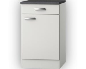 Onderkast met een La Lagos White Glans (BxHxD) 50 x 84,8 x 60,0 cm U506-9