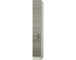Apothekerskast Vigo bruin-grijs (BxHxD) 30 x 206 x 58 cm RAI-796
