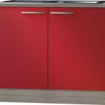 keukenblok Imola Rood (BxHxD) 100,0x84,8x60,0 cm HRG-199