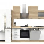 Keuken Samoa Wit incl. Inbouwapparatuur 310 cm RAI-1649