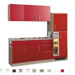 Keukenblok 210 incl inbouw koelkast en 2-pit e-kookplaat RAI-444