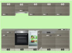Rechte keuken 300cm rood hoogglans Incl. Apparatuur RAI-762 - Afbeelding 5