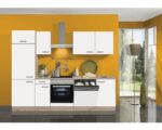 Rechte keuken wit mat 270 cm inclusief inbouwapparatuur RAI-164