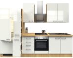 Keuken Pinto Hoogglans 300 cm Incl. Inbouwapparatuur HRG-21289