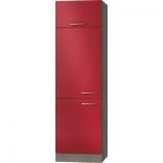 Hoge service kast Imola Rood (BxHxD) 60,0x206,8x57,1 cm HRG-2209