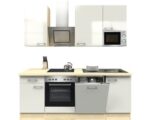 Keuken wit hoogglans 220 cm Incl. Inbouwapparatuur RAI-1189