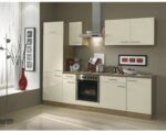 Keuken Bilbao 270 cm Semi-gloss creme Incl. Inbouwapparatuur OPTI-1250