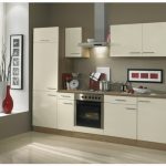 Keuken Bilbao 270 cm Semi-gloss creme Incl. Inbouwapparatuur OPTI-1250
