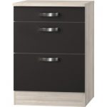 Onderkast Faro Antraciet (BxHxD) 60,0x84,8x60,0 cm U536-6-553