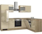 L-Keuken Kasjmier glans 280 x 170 cm incl. Inbouwapparatuur HRG-9037