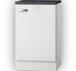 Onderkast Lagos White Glans (BxHxD) 50,0 x 84,8 x 60,0 cm SPLO506-9