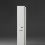 Apothekerskast Lagos White satin (BxHxD) 30 x 174 x 57,1 cm RAI-796