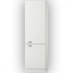 Hoge kast Lagos wit hoogglans (BxHxD) 60,0 x 206,8 x 57,1 cm H606-9